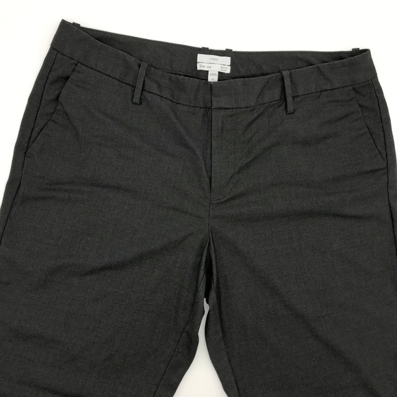 GAP Charcoal Gray Stretch Favorite Trousers 14 - Picture 2 of 6